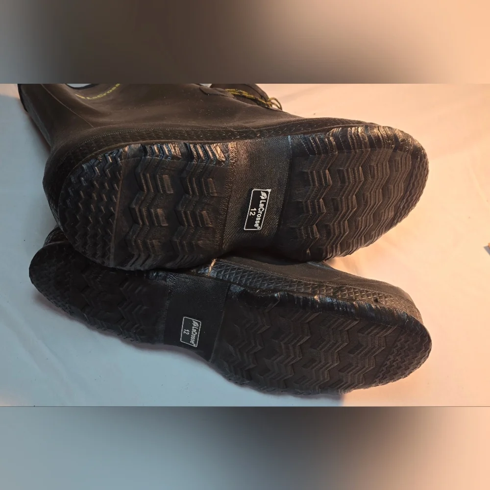 LaCrosse Men's Black Rain &‎ Snow Boots